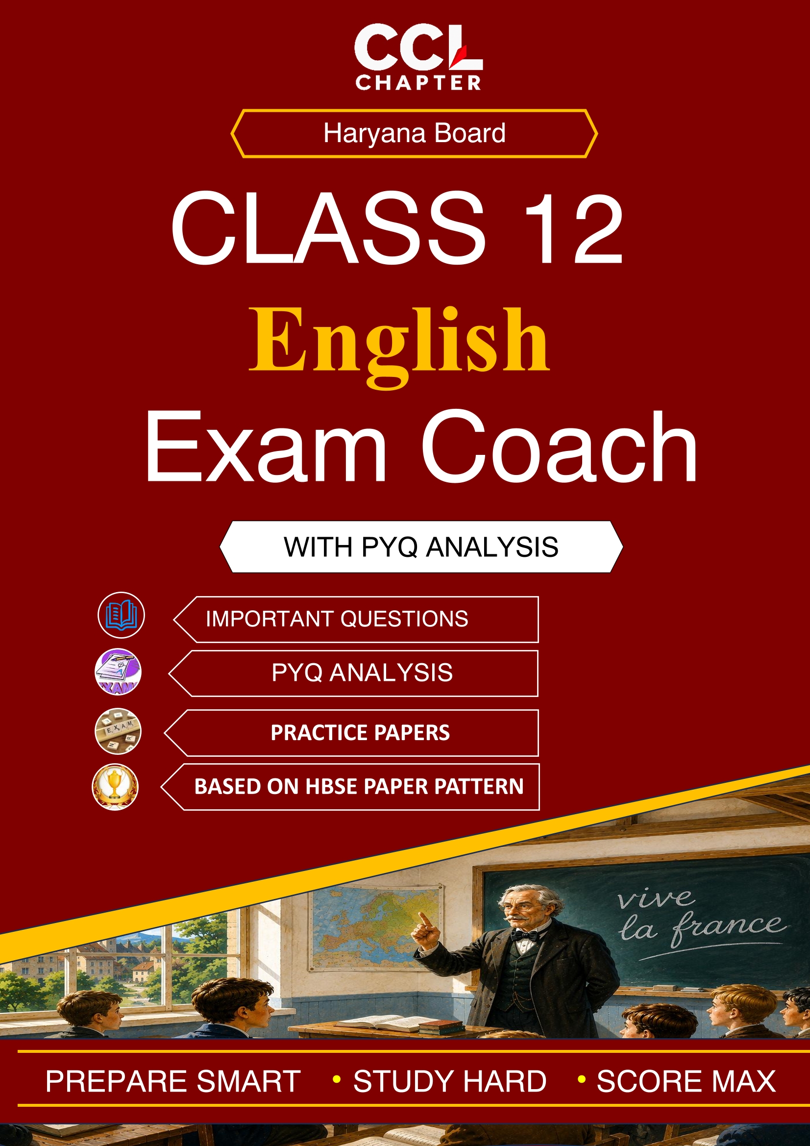 HBSE Class 12 English Exam Coach 2026-27 (English Medium)