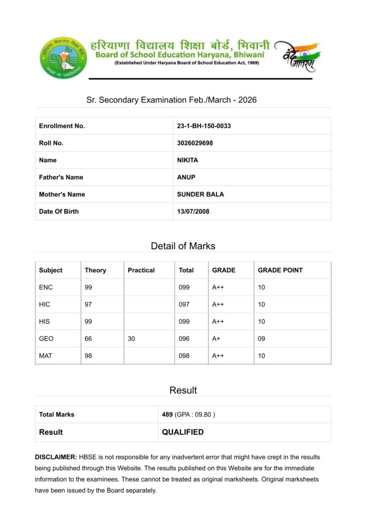 HBSE 12th Result (7)